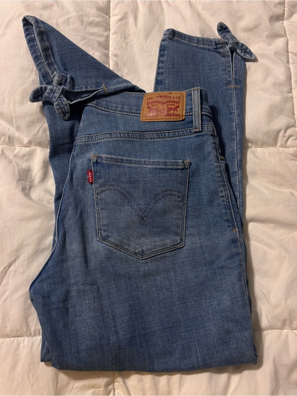 Levi's Tie-Hem Jeans